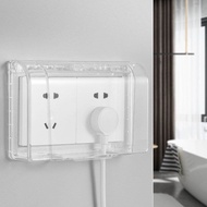 86 Duplex Socket Splashproof Box Indoor Premium Double-position Thickened Outlet Socket Outlet Case