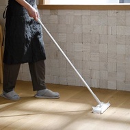 日本霜山 免手洗靜電除塵平板拖把組(附40片靜電除塵布)