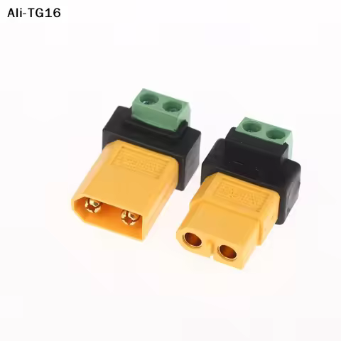 【Y16】XT60 Male Female To 2Pin Terminal Adapter Solderless Charging Connector For UAV Balance Charger