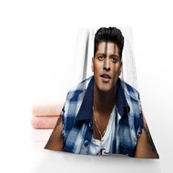 [HOT AIYINXWHAN HOT] New Bruno Mars Towels Christmas Gift Microfiber Beach Bath Towel Sports Face Towel Customizable Printing Bath Towels 0603