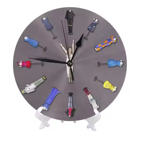Eleven O'Clock Wall Clock Modern 3D for Home Office Hotel Restaurant School Decoration