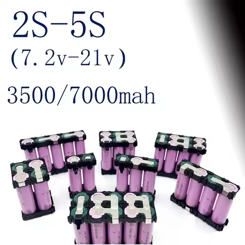 2S1P 3S2P 4S1P~5S2P 6S2P 18650-35E Battery Pack Custom 18650-35E Battery Welding 3500mAh / 7000mah B