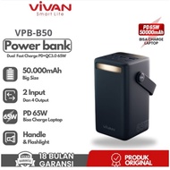 Power Bank Vivan Vpb B50 50000 Mah Fast Charging - Vivan Vpb-B50