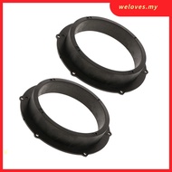 【WELV】2Pcs 6.5" Car Speaker Spacer Ring Tweeter Speaker Spacer Adaptor for Skoda
