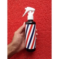 BARBERSHOP BED SHEET BOTTLE HAIR BARBER SALON COOL MOTIF BED SHEET SPRAY SPRAY