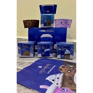 ZUS BUDDY PLUSHIE COMBO BEAN BOSS BLUE BUDDY FRAPPE FREN CHOCO CHIPSTER