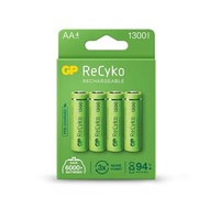 GP ReCyko Battery 1300mAh AA (4 battery pack) - GP130AAHCE-2WB4