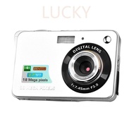 Lucky 720P Digital Camera Video Camcorder 48MP Photo 8X Zoom Anti-shake 2.7 Inch Large TFT Screen Ba