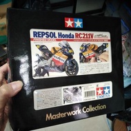 46 ROSSI HONDA RC211V REPSOL MOTOGP TAMIYA 1/12 MASTERWORK 2002 WORLD CHAMP