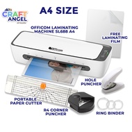 Officom SL688 Laminating Machine 6in1  School Supplies Hot & Cold A3 & A4 size with laminating film