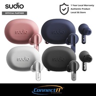 Sudio N3 Pro – ANC Earbuds, 30h Playtime, Eco Design Wireless Earbuds (1 Year Local Warranty)
