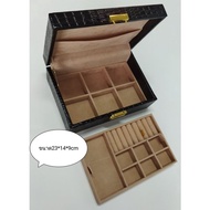 Ring Box 2-Layer Jewelry 23*15*9cm