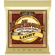 Ernie Ball 2004 Earthwood Light 80/20 Bronze Acoustic Guitar String (11-52)