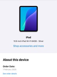 iPad 10 64gb 10.9inch