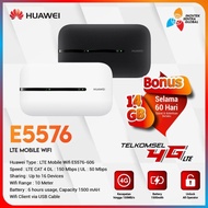 Modem Mifi Huawei E5576 Wifi 4G Free Telkomsel 14GB