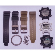 Casio G-Shock DW-8600 Fisherman watch band/movement/body/case/buttons/glass/screws/case set