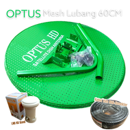 Antena parabola ODU mesh lobang hijau OPTUS 60 CM + lnb & kabel