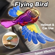 Car Decorative Bird Companion Flying Motorcycle Ornament Cute Smart Companion Toy Bird