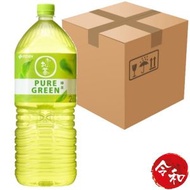 伊藤園 - [6支] 伊藤園PURE GREEN 清爽綠茶2L【平行進口】