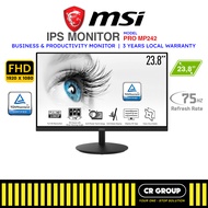 MSI PRO MP242 - 23.8" FHD IPS Portable Ultra Slim Monitor - 75 Hz Refresh Rate - 5ms Response Time (