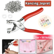 Five Claw Snap Button Buckle Pliers / Snap Button Fasteners / Five Claw Hollow Metal Buckle