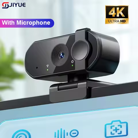 Webcams 4K USB Web Camera With Microphone Autofocus 2K Camera PC Computer Laptop Live Streaming 1080