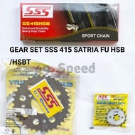 GEAR SET SSS 415 SATRIA FU HSB/HSBT /SSOriginal