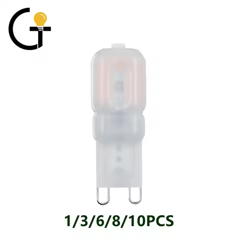 1-10PCS LED BULB G9 2.5w With Pc Cover 230v 3000K/6000K Smd2835 Lamp Light Spotlight Chandelier Ligh