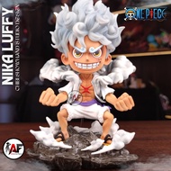 One Piece Luffy Nika Gear 5 Chibi Showhand Studio Action Figure RecastDesign