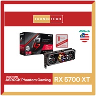 used graphic card only ASROCK AMD Radeon RX 5700 XT OC 8GB GDDR6 - RX5700xt