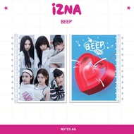 HOLOGRAM A6 Notes IZNA BEEP NOTEBOOK KPOP UNOFFICIAL JEEMIN JUNGEUN SAEBI koko MAI