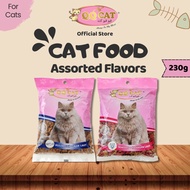QQ Pet Nutrition Seafood Cat Food Makanan Kucing - Ocean Fish (230g)