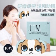蒸氣眼罩 熱敷眼罩 溫熱眼罩 睡眠眼罩 緩解眼睛疲勞 10片 玫瑰香［平行進口］