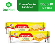 Rebisco Sandwich Cream 30g x 10 - Pack of 2