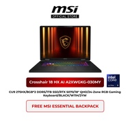 MSI Crosshair 18 HX AI A2XWFKG-031MY/A2XWGKG-030MY Gaming Laptop(U9-275HX/8GB*2 DDR5/1TB SSD/18" QHD