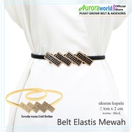 Women's elastic buckle Belt for dress gamis tunic fashion Belt