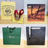 名牌紙袋 Harrods Four Seasons Hotel Mandarin Oriental Hotel Rosewood Hotel Banyan Tree Hotel Ritz-Carlto