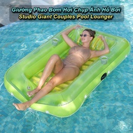 Giường Phao Bơm Hơi Chụp Ảnh Hồ Bơi Studio Giant Couples Pool Lounger Cao Cấp - EuroHome