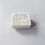 1pcs Relay HF7520-005-HSTP HF7520-012-HSTP HF7520-024-HSTP 250V 16A relay 4 pin relay 5V/12V/24VDC r