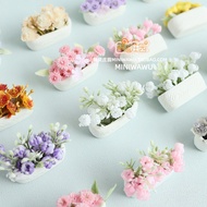 Window Flower Stand 8 Points 6 Points ob11 BJD BLYTHE Doll House Mini Simulation Model Photo Props-H