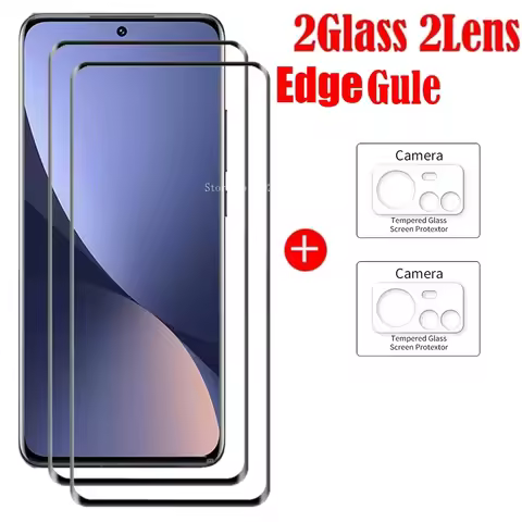 Tempered Glass For Xiaomi 12 12 Pro Explosion-proof Screen Protector For Xiaomi 12X Camera Glass For