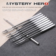 MysteryHero Sewing Machine Needles (10 PCS) Compatible needle For 202 505 505a 403 608 700 727 Sewin