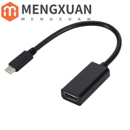 MENGXUAN Monitor Type-C to HDMI TV Type C to HDMI Cable Adapter USB C AV 4K Male to Femal Converter/Multicolor