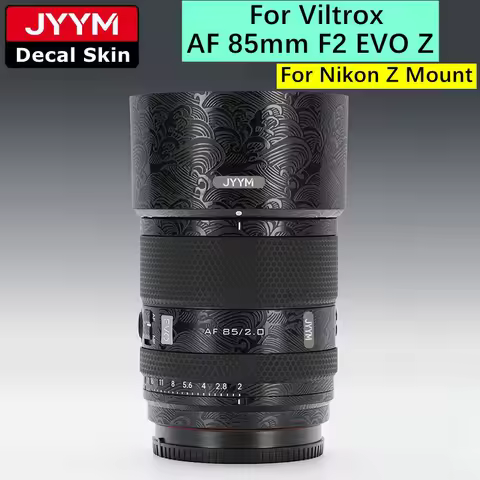 Customized Sticker For Viltrox AF 85mm F2 EVO Z Camera Lens Decal Skin Vinyl Wrap Protective Film AF