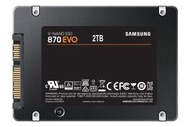870 EVO SATA 2.5吋 固態硬碟 2TB -【平行進口貨】