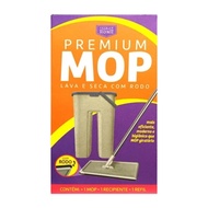 Home Premium Floor Mop – Flat Mop System with Washable Mop Heads