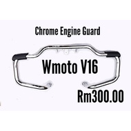 Wmoto V16 Engine Guard (Chrome)