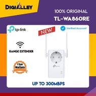TP-LINK TL-WA860RE 300Mbps WiFi Range Extender with AC Pasthrough