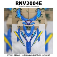 Rapido Body Cover Set Yamaha NVX V1 ENERGY INDUCTION (28) Blue Red White Accessories Motor NVX155 V2 NVX 155 Aerox