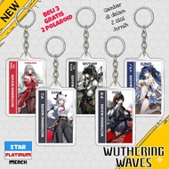 GANTUNGAN Wuthering Waves Keychain - Wuthering Waves Keychain - Anime Game Keychain - Zani Keychain 